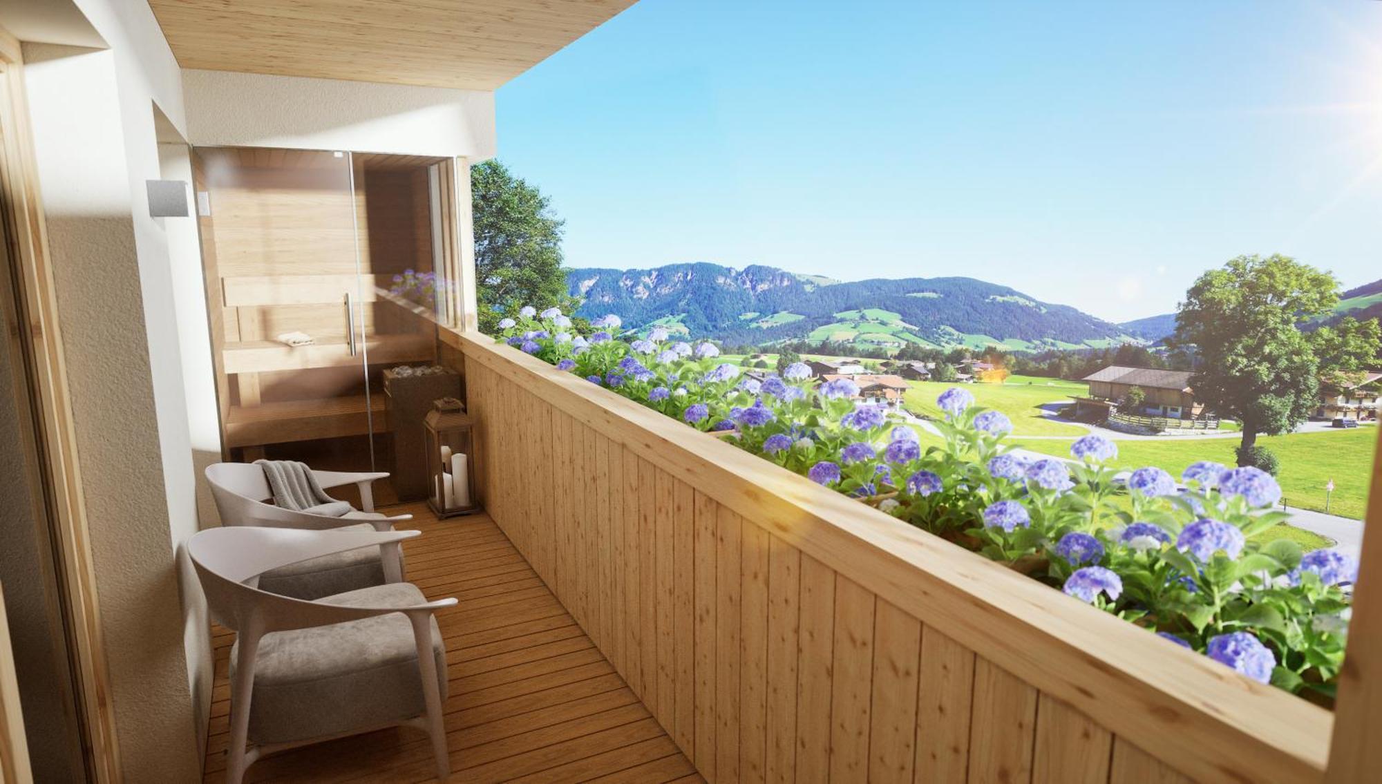 Ferienhotel Iris Auffach Exteriér fotografie